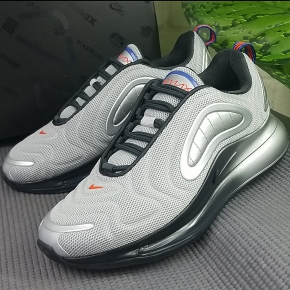 Nike Shoes - Nike Air Max 720 (GS) Athletic Shoe Silver